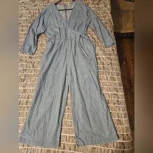 Old Navy Classic Blue Denim Jumpsuit